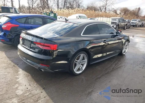 2018 Audi A5 2.0T Premium z USA, uszkodzony, nr VIN WAUTNAF55JA000737